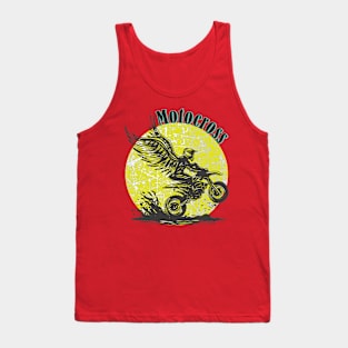 Motocross Biker is a life on the Road Tank Top